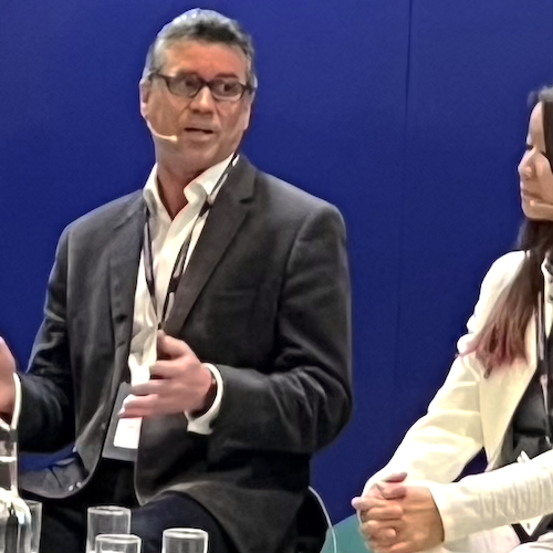 Pete Read speaking on BETT panel